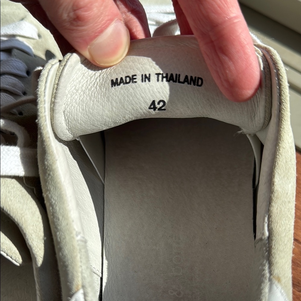 Rag & bone men’s suede leather tan sneakers - Picture 6 of 11